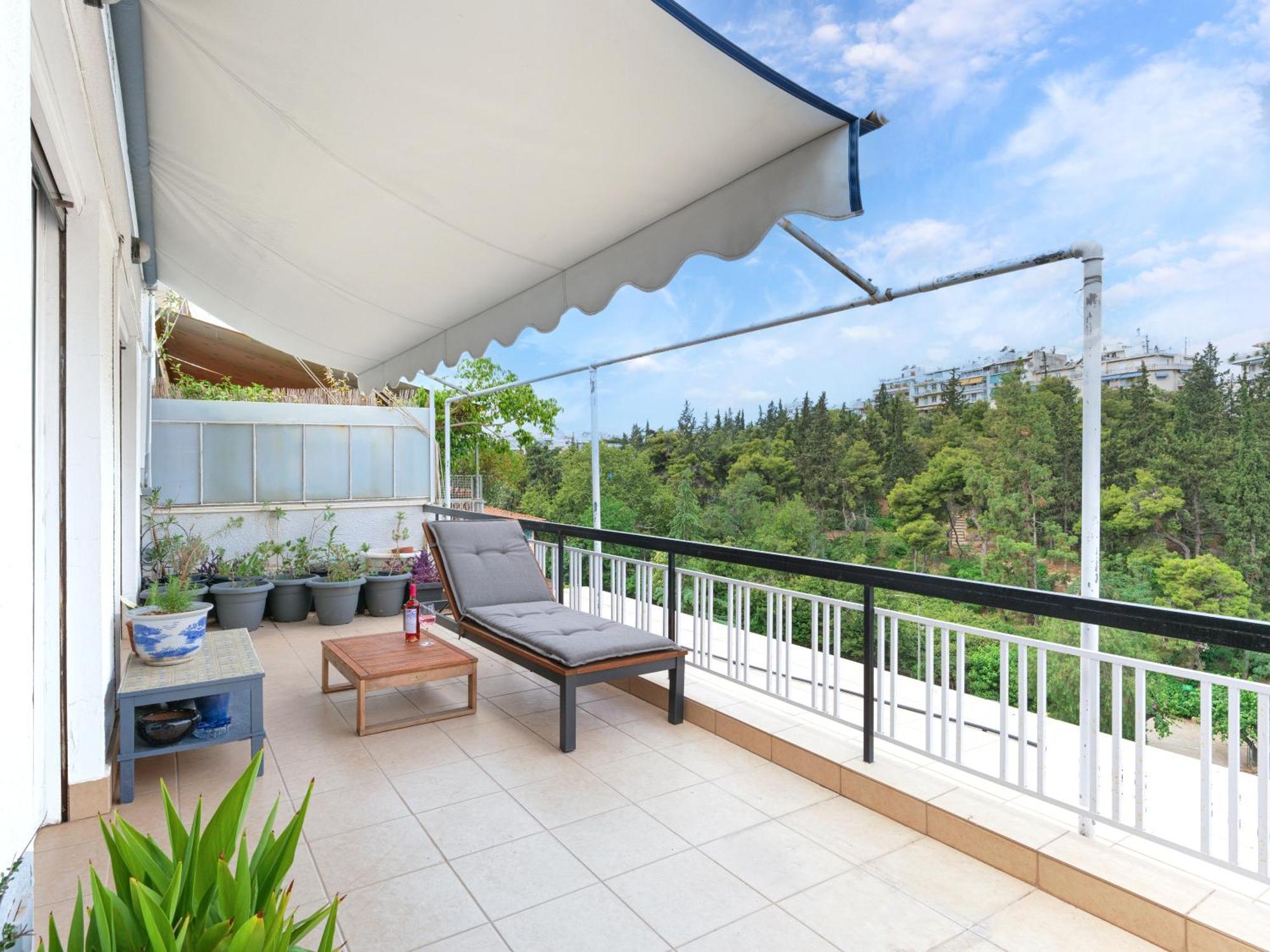 אתונה Central Pagrati Apartment With Park View Balcony - Opp Pangrati Grove מראה חיצוני תמונה